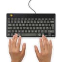 R-Go Tools Compact Break Ergonomic Keyboard, QWERTY (UK), Black - Wired thumbnail 4