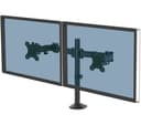 FELLOWES Reflex Dual Arm Tilt & Swivel 27" Monitor Desk Mount thumbnail 1