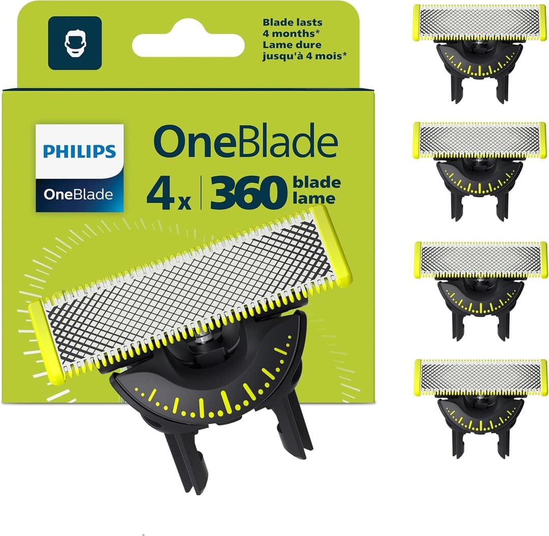 Philips OneBlade 360 Replacement Blades 4 Pack QP440/50 - Image 1