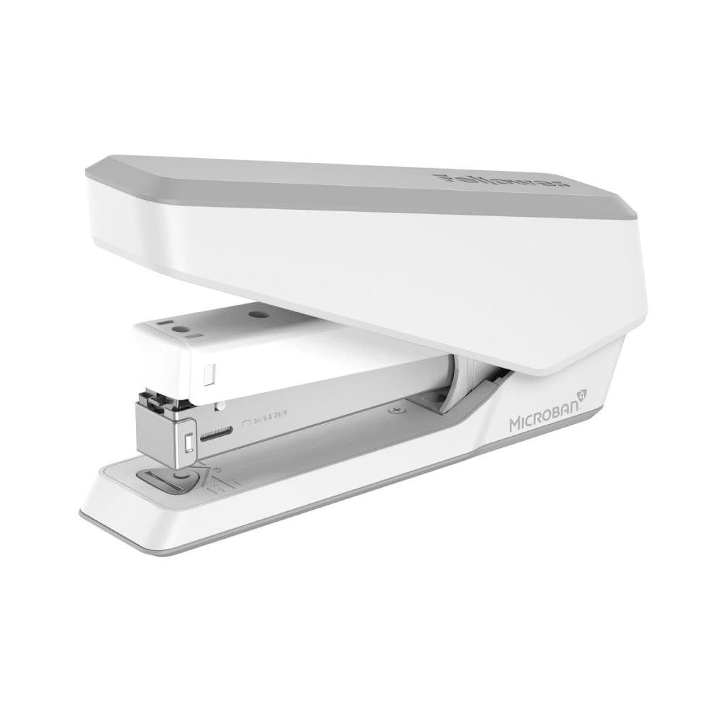 Fellowes LX850 25 Sheet Full Strip Easy Press Stapler - White - Image 1