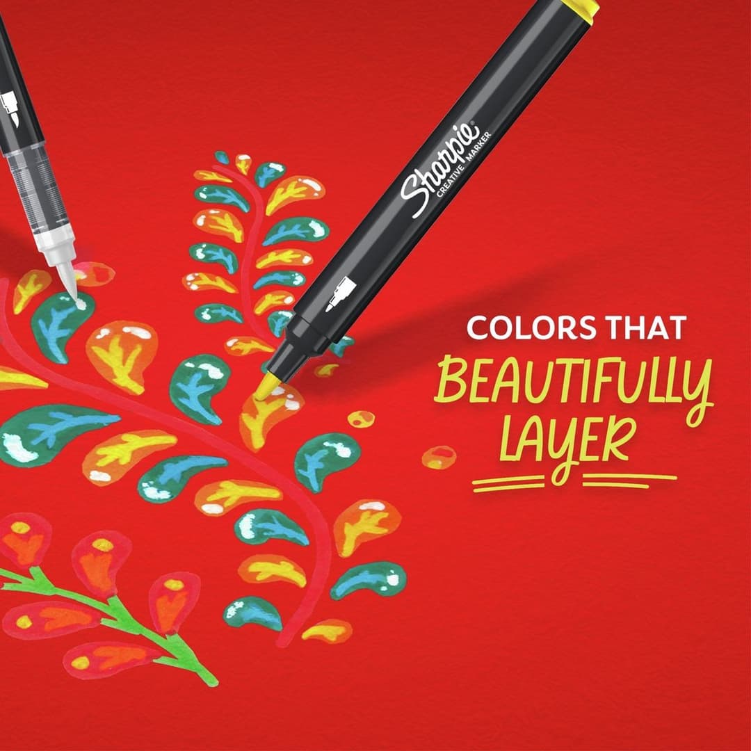 Sharpie Bullet Tip Creative Markers - 12 Pack - Image 5