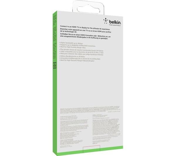 BELKIN HDMI Cable 2m Black - Image 4