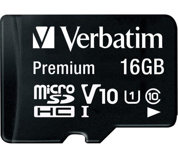 Verbatim Premium 16GB microSDHC U1 Class 10