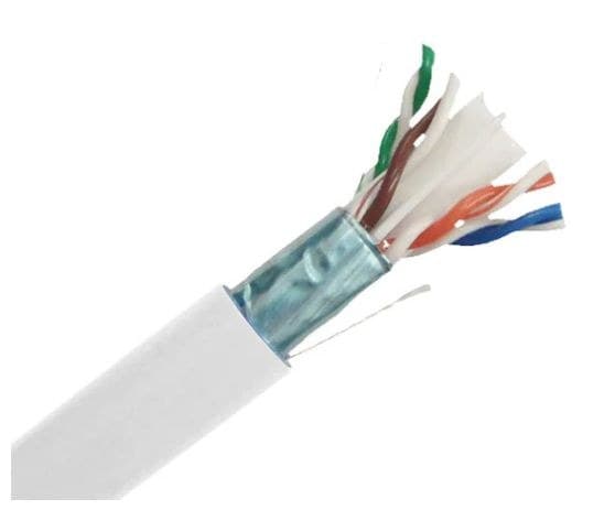 MicroConnect Cat5e F/UTP Solid Network Cable, 24AWG CCA, PVC, 305m Box (KAB030-305)