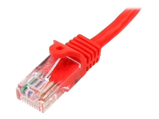 StarTech Cat5e Snagless UTP Patch Cable 0.5m - Red - Image 5