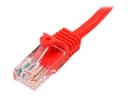 StarTech Cat5e Snagless UTP Patch Cable 0.5m - Red thumbnail 5