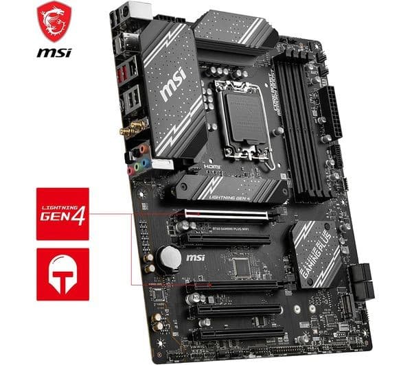 MSI B760 GAMING PLUS WIFI DDR4 LGA1700 Motherboard - Image 5