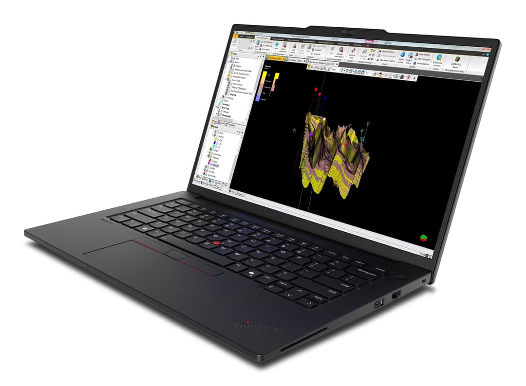 Lenovo ThinkPad P14s Gen 6 (Intel) 14.5" WUXGA Mobile Workstation - Intel Core Ultra 7 255H, 32GB DDR5, 1TB SSD, NVIDIA RTX PRO 500 Blackwell, Wi-Fi 7, Windows 11 Pro - Black, UK English - Image 4
