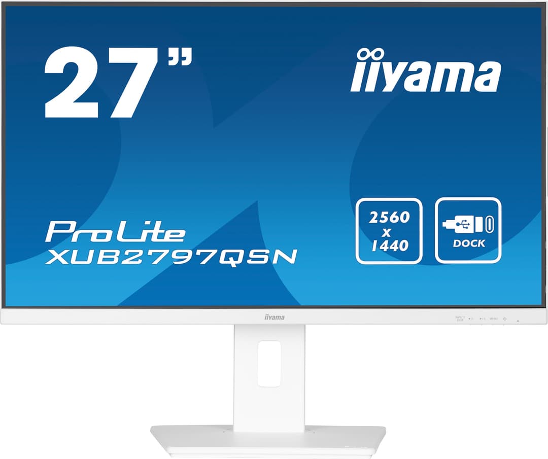 iiyama G-MASTER XUB2797QSN-W2 computer monitor 68.6 cm (27") 2560 x 1440 pixels Quad HD LED White - Image 2