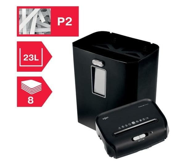 REXEL ProMax QS RES823 Strip Cut Paper Shredder - Image 4