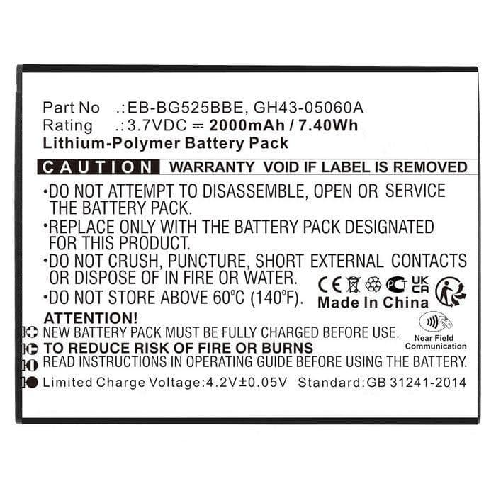 Battery for SmartPhone 7.40Wh