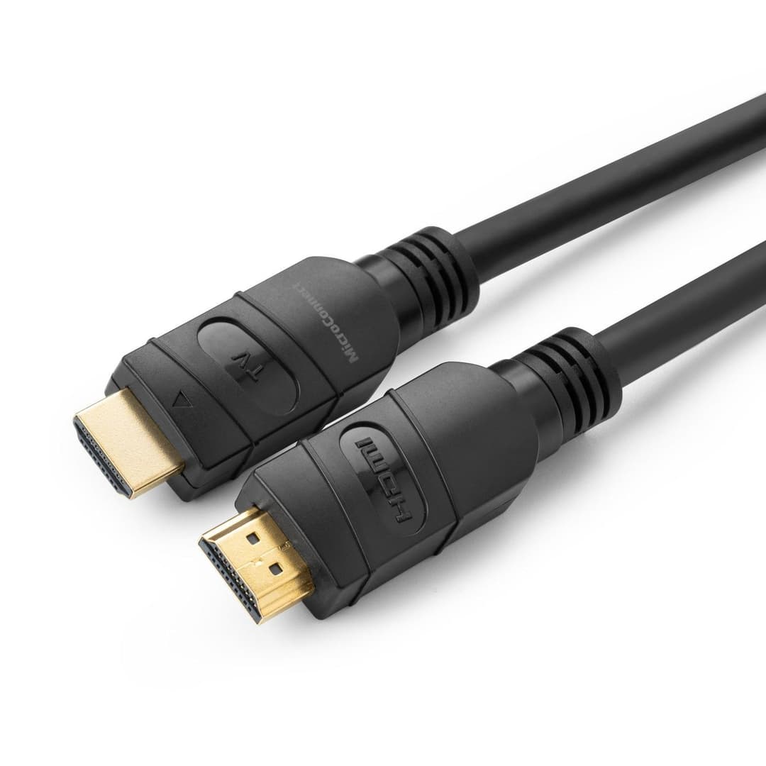 Microconnect HDMI Cable 4K Active, 15m with amplifier - Image 1