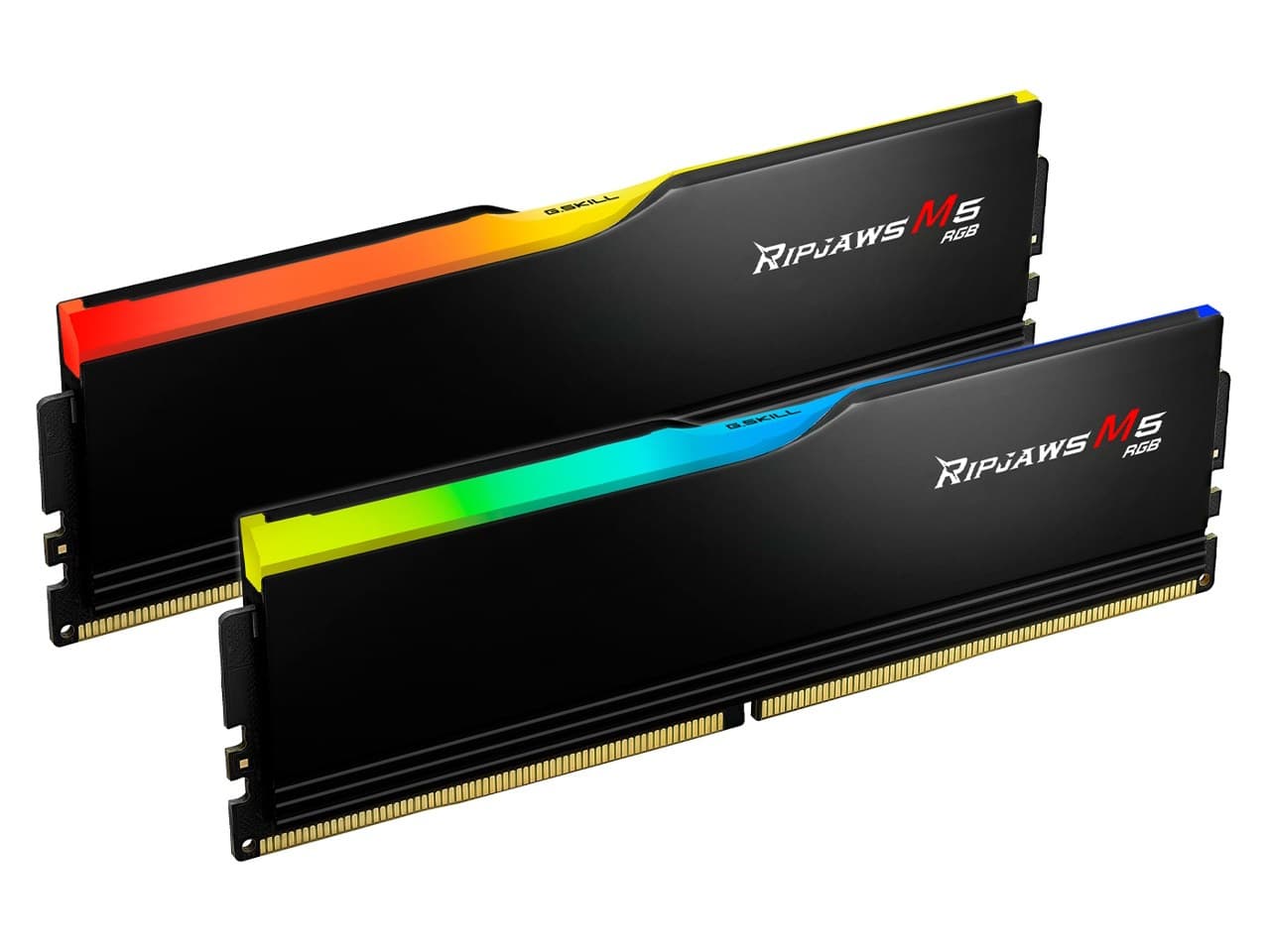 32GB G.Skill Ripjaws M5 RGB DDR5 5200MHz Dual Channel Kit (2x 16GB) CL40 1.10V Black Edition