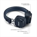 Marshall Major V Headphones Midnight Blue thumbnail 2