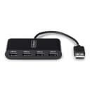 StarTech.com ST4200MINI2-USB-HUB interface hub USB 2.0 480 Mbit/s Black thumbnail 3