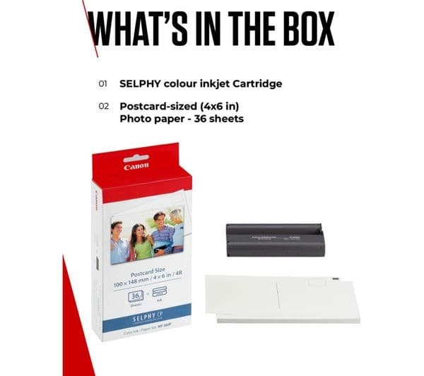 CANON KP-36IP Ink & Paper Set - Image 6