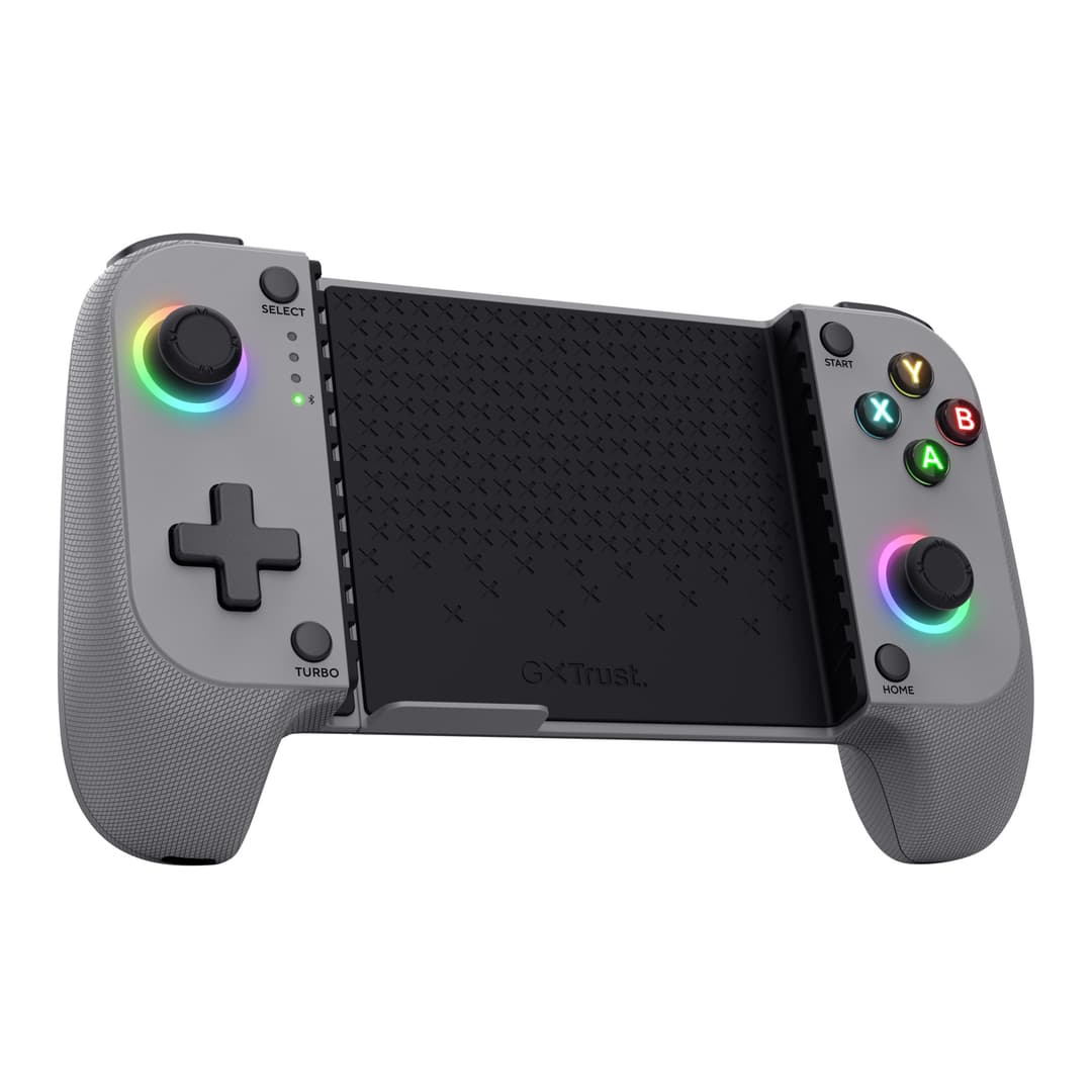 Trust GXT 735G Mylox Wireless Mobile Gaming Controller - Bluetooth Gamepad for Android & iOS, Analogue/Digital, Grey - Image 3