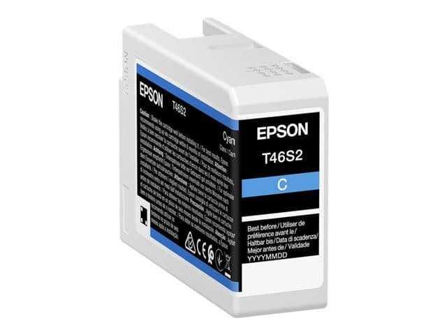 Epson T46S2 - cyan - original - ink cartridge