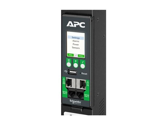 APC NetShelter Rack PDU Advanced Switched Metered 3-Phase 34.6kW 42-Outlet Black (APDU10450SM) - Image 6