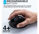 JLAB Jbuds Ergonomic Wireless Mouse Black thumbnail 4