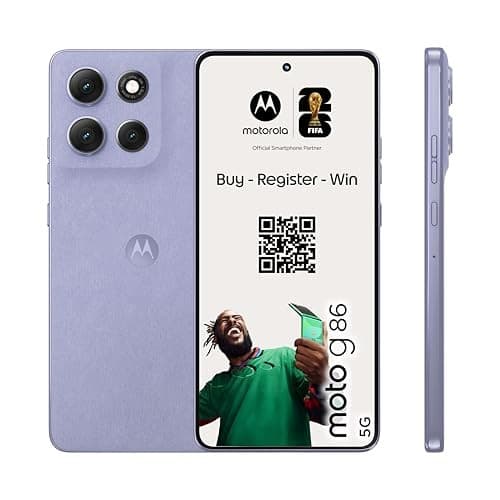 Motorola Moto G86 5G 256GB 8GB RAM Smartphone - Cosmic Sky - Image 1
