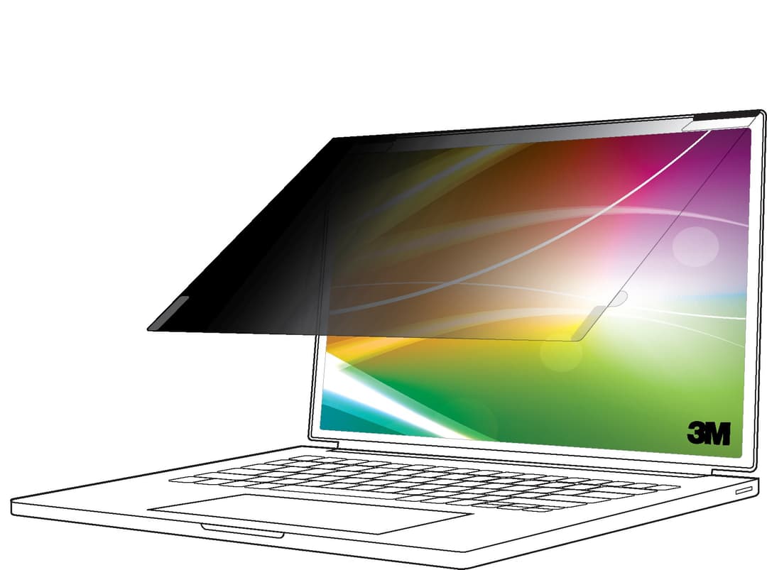 3M Bright Screen Privacy Filter for Apple® MacBook Air® 13 2018-20, 16:10, BPNAP001 - Image 1