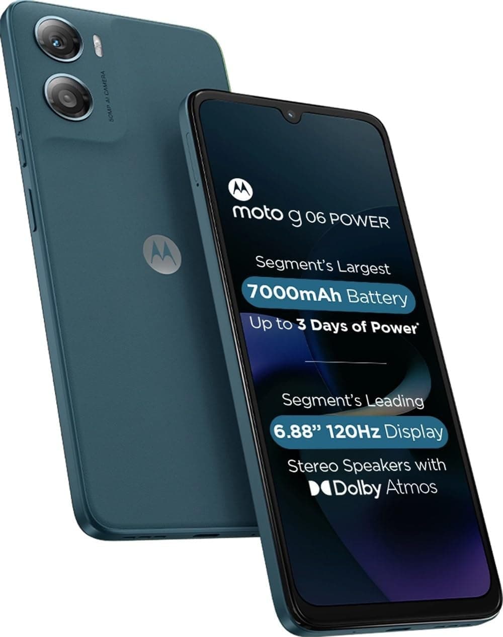 Motorola G06 Smartphone - Pantone Tapestry - Image 1