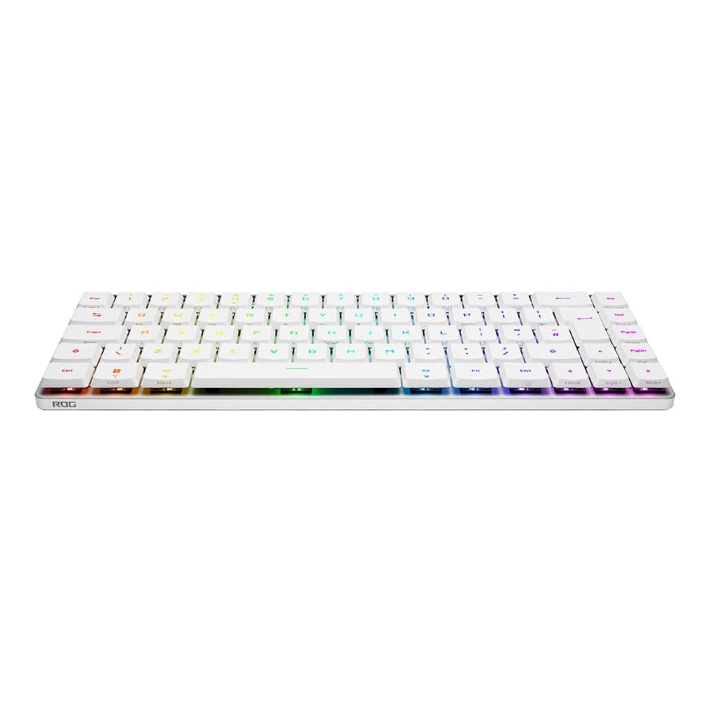 ASUS ROG Falchion RX Wireless QWERTY UK Layout RGB Gaming Keyboard - White - Image 3