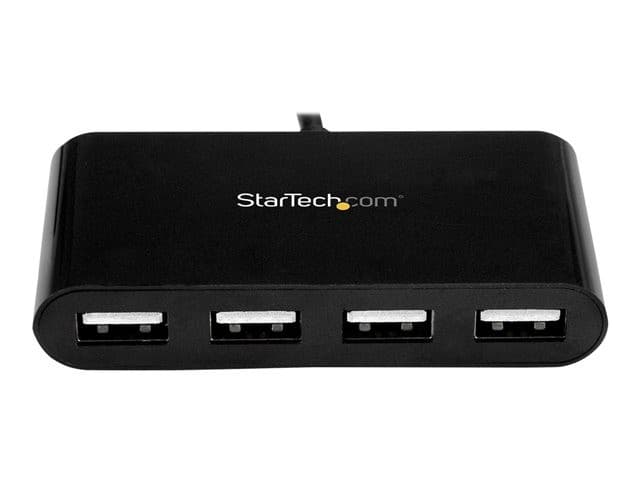 StarTech.com 4-Port USB-C Hub - USB-C to 4x USB-A Hub Adapter - Mini USB 2.0 Hub - Bus-powered USB Type-C Port Expander (ST4200MINIC) - hub - 4 ports - Image 2