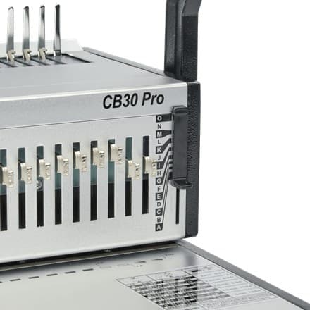 GBC CB30 Pro Heavy Duty Manual Punch and Comb Binding Machine Capacity 500 A4 Sheets - Image 3