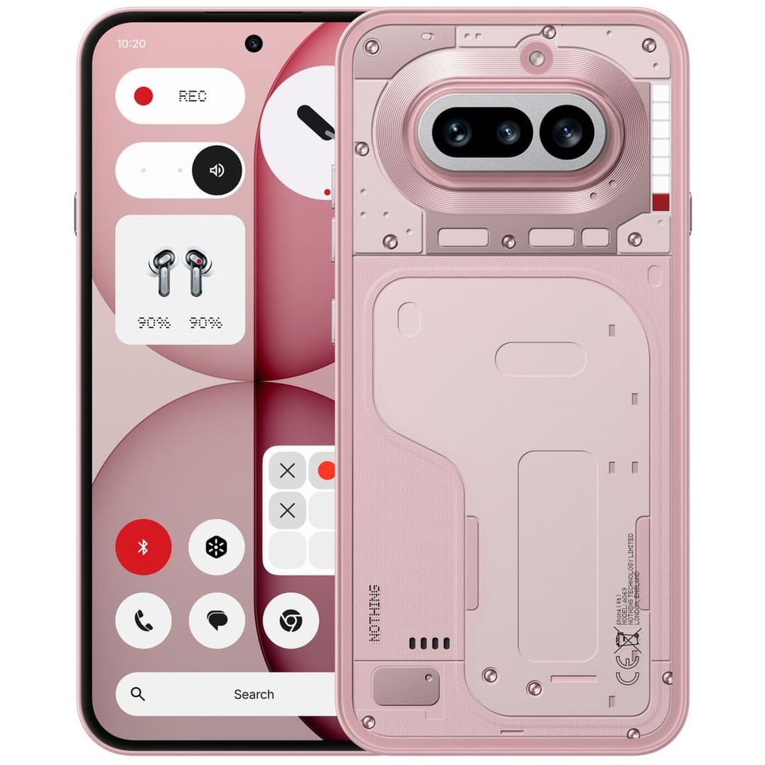 Nothing Phone (4a) 5G 12GB RAM 256GB SIM Free AI Mobile Phone - Pink - Image 1
