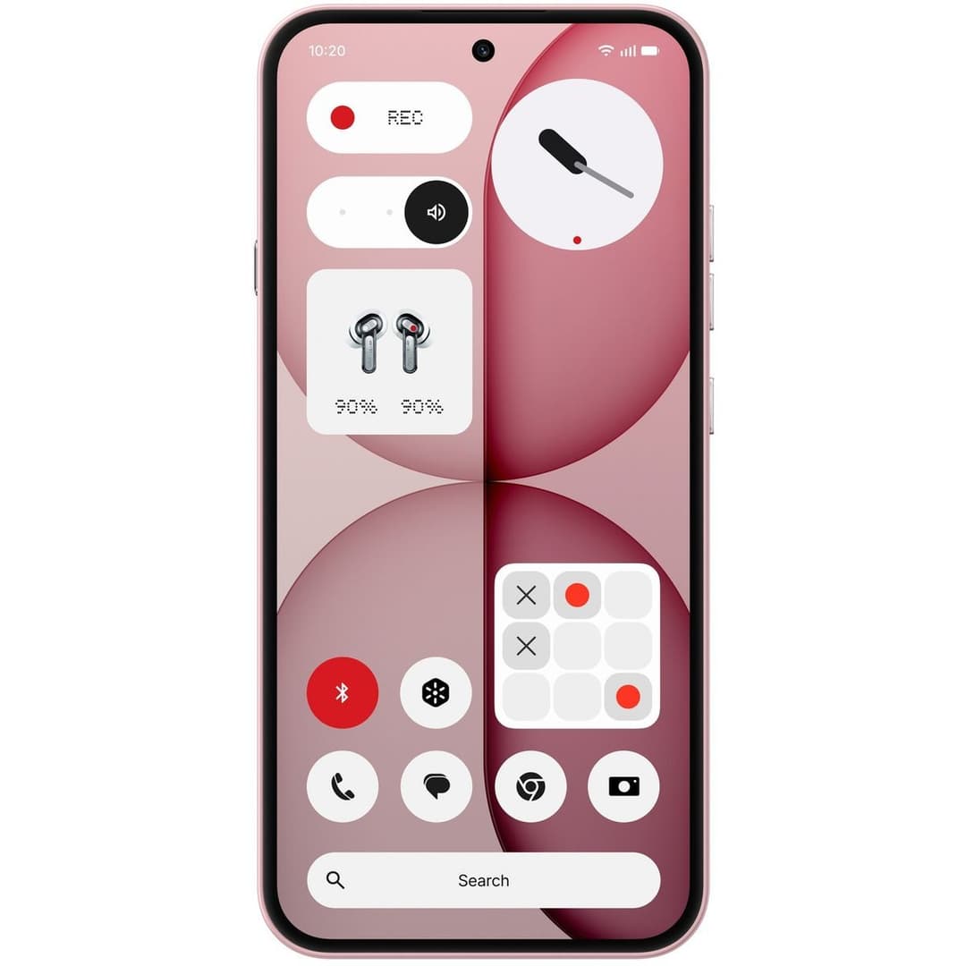Nothing Phone (4a) 5G 12GB RAM 256GB SIM Free AI Mobile Phone - Pink - Image 4
