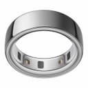 Oura Ring 4 Smart Ring - Silver, Size 6 thumbnail 1