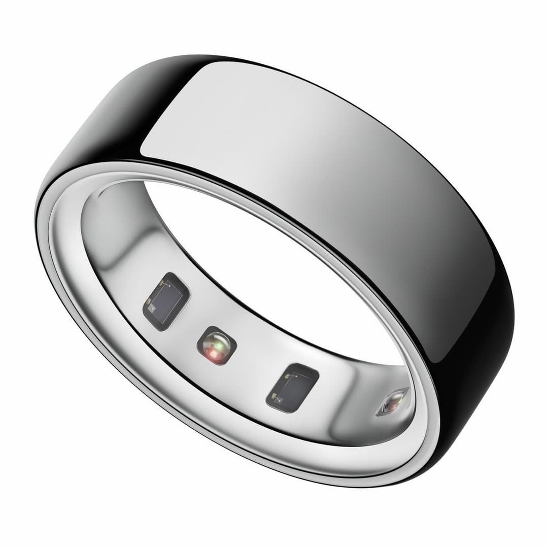 Oura Ring 4 Smart Ring - Silver, Size 6 - Image 2