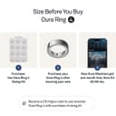 Oura Ring 4 Smart Ring - Silver, Size 6 thumbnail 4