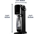 SODASTREAM Art Sparkling Water Maker - Black thumbnail 8