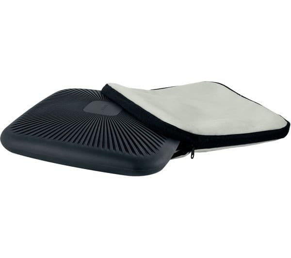 LEITZ Ergo Active Inflatable Wobble Seat Cushion with Cover - Grey - Image 3