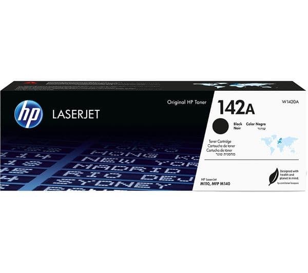 HP 142A - black - original - LaserJet - toner cartridge (W1420A)