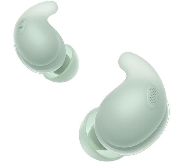Sony LinkBuds Fit (WF-LS910N) Wireless Noise-Cancelling Earbuds - Green
