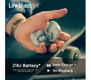 Sony LinkBuds Fit (WF-LS910N) Wireless Noise-Cancelling Earbuds - Green thumbnail 7