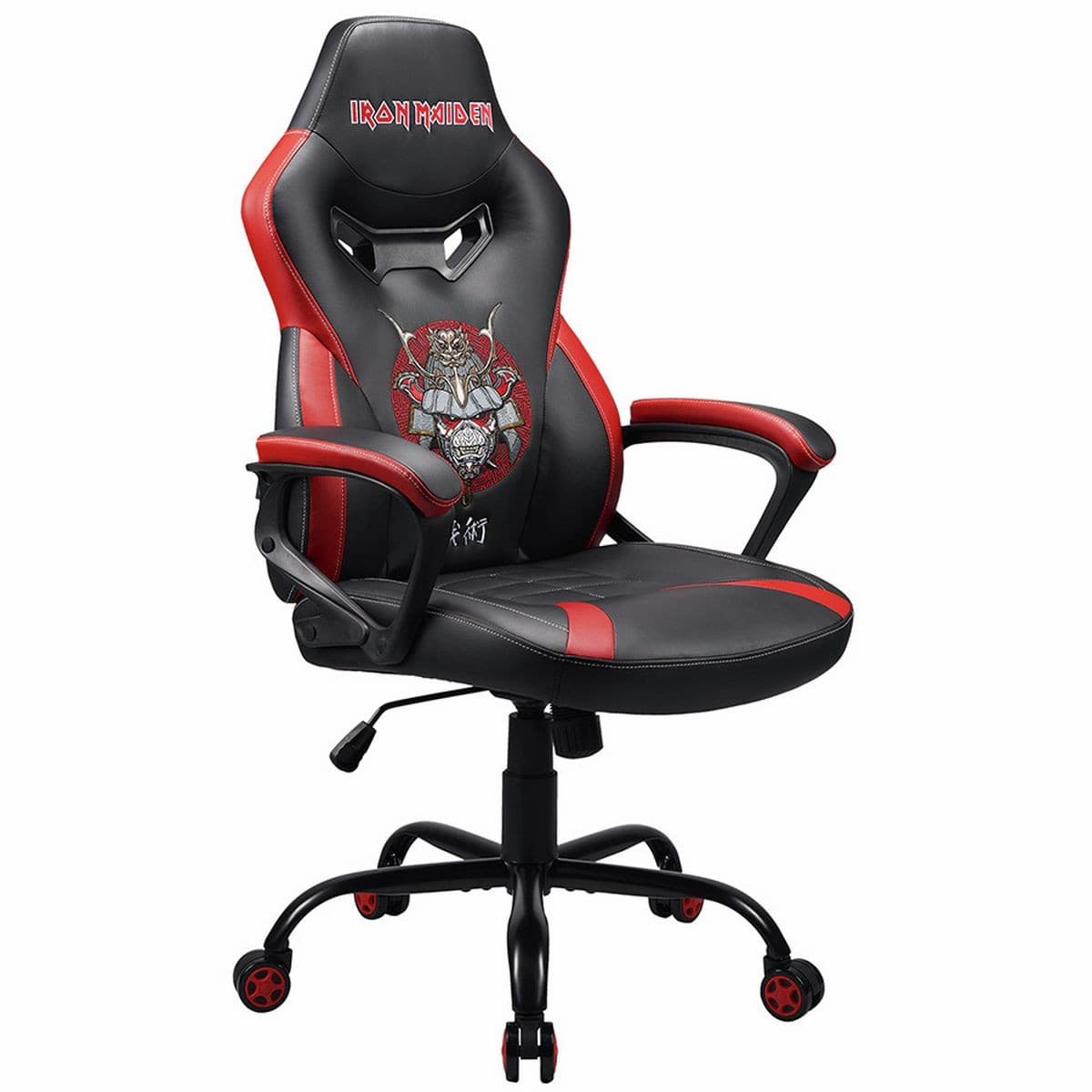 Subsonic Iron Maiden Senjutsu Junior Gaming Chair - Black and Red