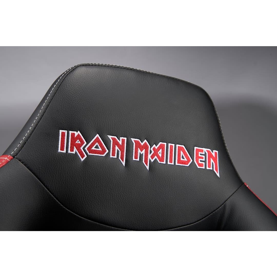 Subsonic Iron Maiden Senjutsu Junior Gaming Chair - Black and Red - Image 7