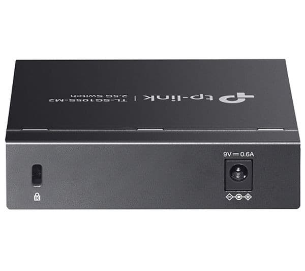 TP-Link TL-SG105S-M2 5-Port 2.5G Multi-Gigabit Network Switch Black - Image 2