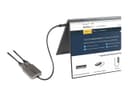 StarTech.com USB-C to Dual HDMI MST Hub - Dual 4K 60Hz (MST14CD122HD) Grey thumbnail 4