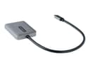 StarTech.com USB-C to Dual HDMI MST Hub - Dual 4K 60Hz (MST14CD122HD) Grey thumbnail 5