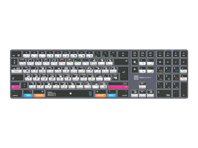 Logic Keyboards Adobe Photographer TITAN Keyboard Multicolour - Image 2
