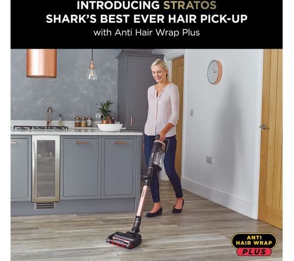 Shark Stratos Cordless Vacuum Cleaner Rose Gold - Image 3
