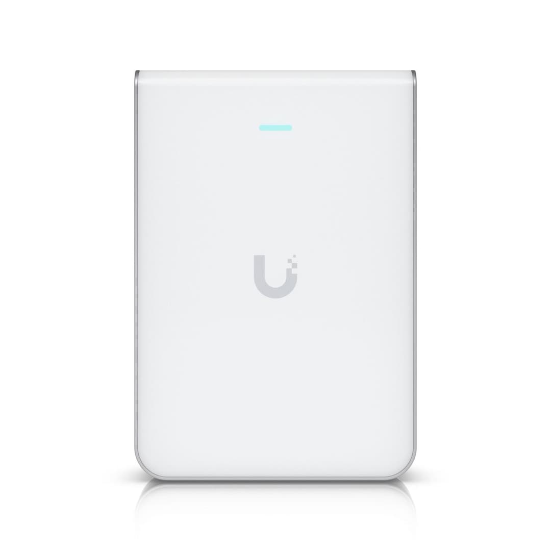 Ubiquiti UniFi U7 Pro Wall Tri-Band WiFi 7 Wall-Mounted Access Point - 6 Spatial Streams, 2.5 GbE PoE+ - Image 1