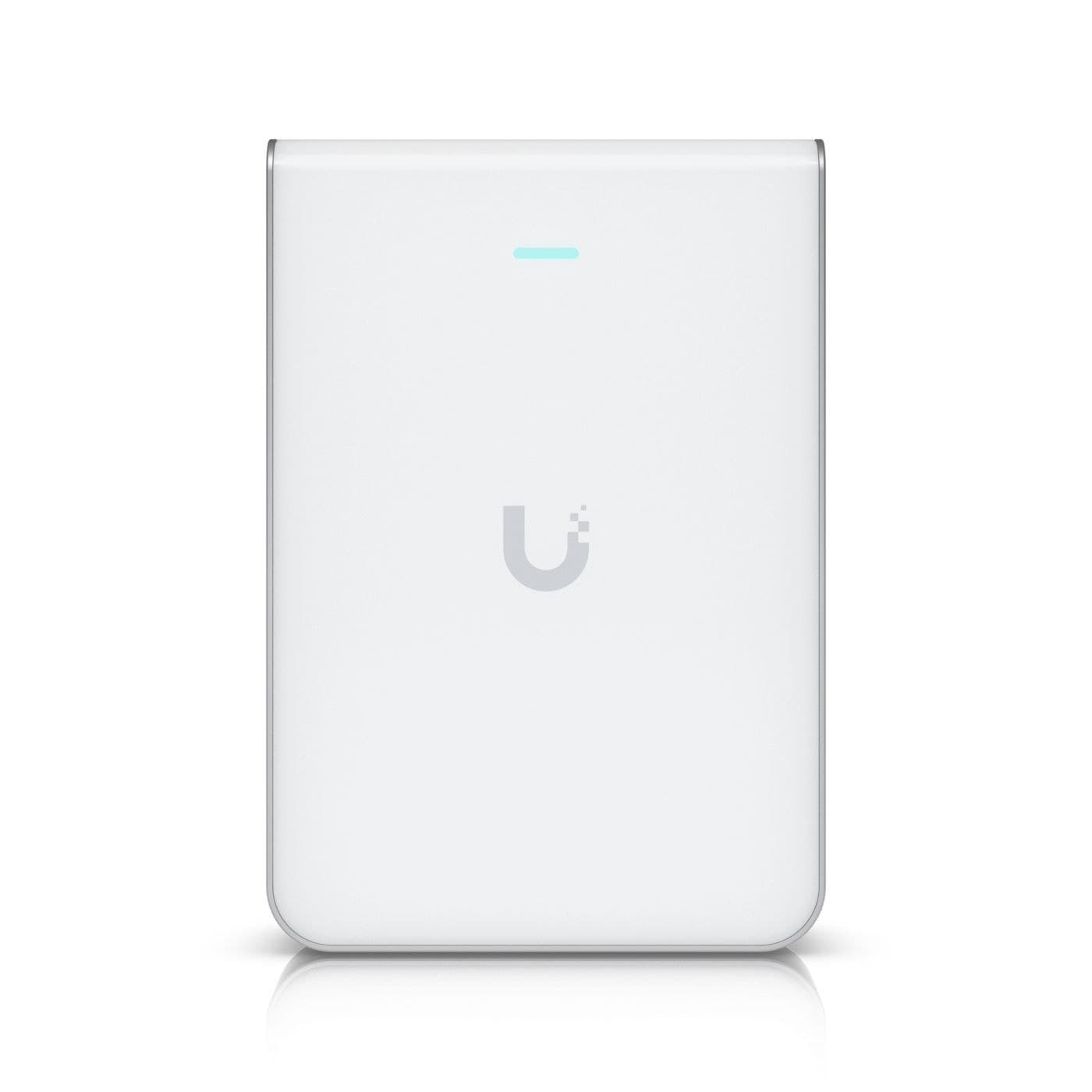 Ubiquiti UniFi U7 Pro Wall Tri-Band WiFi 7 Wall-Mounted Access Point - 6 Spatial Streams, 2.5 GbE PoE+