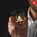 Official Atari CX-10 Joystick Decanter Set 750ml with 2 x 300ml Action Button Whisky Glasses & CX78+ Tray thumbnail 2